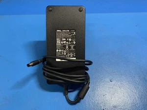 Dell 19.5V 12.3A 240W AC Power Adapter w/ Power Cord HA240PM190 - Picture 1 of 4