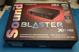 Creative Sound Blaster SB1240 X-Fi HD USB Sound Card w/Phono preamp - Picture 1 of 14