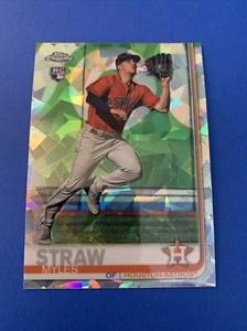 2019 Topps Chrome Sapphire Myles Straw RC Refractor #629 🔥🔥 - Picture 1 of 3