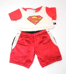 Build A Bear 2 Pcs Outfit Superman Tshirt Jersey Pants Football Uniform Standard - Picture 1 of 5