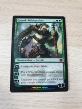 FOIL Garruk Wildspeaker ~ Garruk vs Liliana ~ NearMint/Excellent+ ~ Magic MTG