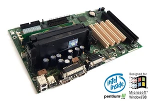 Intel SE440BX Seattle + Pentium III 450Mhz + 128 Mb RAM + CS4236B + CS4611 sound - Picture 1 of 11