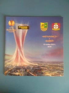 Programa METALLISTA Jarkov Ucrania - Bayer-04 Alemania 2012-2013 - Imagen 1 de 1