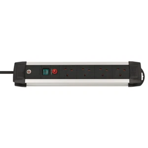 Cable de extensión de 4 velocidades Brennstuhl - Cable de servicio pesado de metros - Cuerpo de aluminio - Imagen 1 de 8