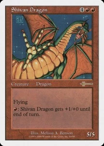 Shivan Dragon Beatdown HEAVILY PLD Red Rare MAGIC THE GATHERING CARD ABUGames - Picture 1 of 1