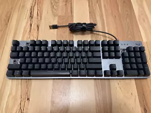 Logitech K845 TTC Brown Switch Mechanical Illuminated Keyboard 920009862 READ - Picture 1 of 3