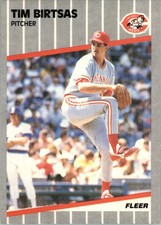 1989 Fleer MLB Tim Birtsas #152
