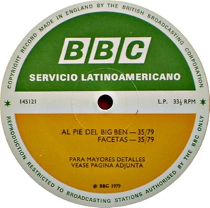 BBC LATIN AMERICA - AL PIE DEL BIG BEN - E.L.O. / THE BOOMTOWN RATS - 35/79 - Imagen 1 de 3