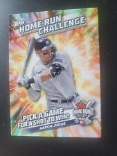 2024 Topps Aaron Judge #HRC-17 Home Run Challenge Card (Code Scrathed Off)