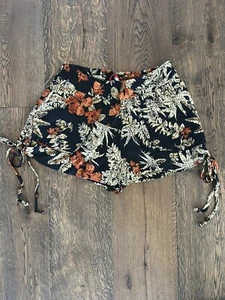 Anthropologie RAGA bedruckt Kordelzug verstellbare Seite Short small, neu mit Etikett - Bild 1 von 4