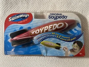 SwimWays Red Toypedo, Glides 30', 10.25" long - New - Picture 1 of 6