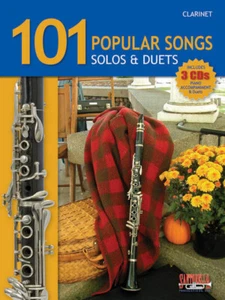 101 Popular Songs for Clarinet * Solos & Duets * 3 CDs * Ships from Publisher! - Picture 1 of 1
