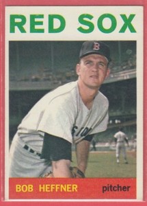 1964 Topps # 79 Bob Heffner  (EX) - Boston Red Sox - Box 734-602