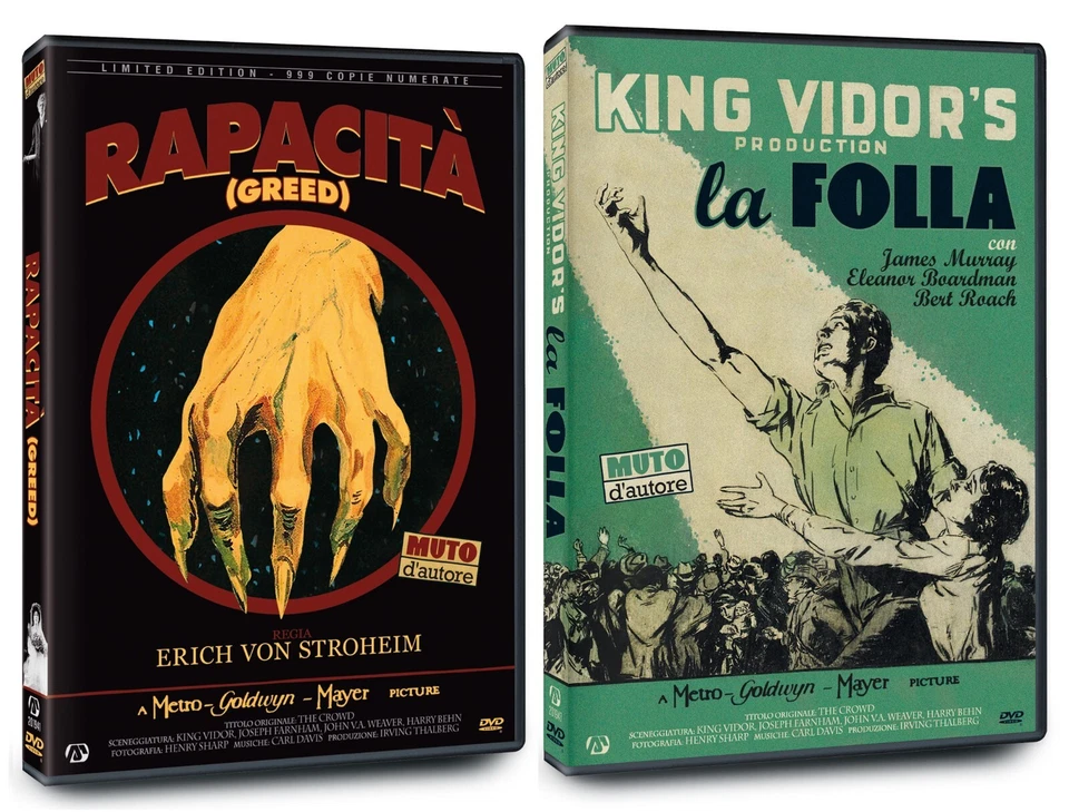 Dvd Rapacita' (ed. limitata e Numerata) Erich von Stroheim - Mosaico Media