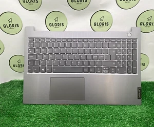 Used Genuine Lenovo ThinkBook 15-IML Palmrest NOR Backlit Keyboard FALVA009010 - Afbeelding 1 van 10