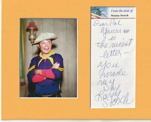 Larry Storch signed photo Frame size 8X10 COA AG22 CHOICE OF 2 - Picture 1 of 2