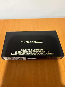 MAC Sculpt&Glow Palette Duo-Double Contour Highlight 2 colors Gleam-Omega 3.5g - Picture 1 of 2