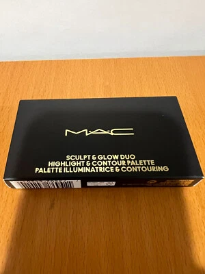 MAC Sculpt&Glow Palette Duo-Double Contour Highlight 2 colors Gleam-Omega 3.5g - Image 1 of 2