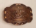 Vintage Belt Buckle - Lewis Buckles - "The Right To Keep And Bear Arms"