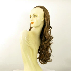 DT Half wig HairPiece extensions long wavy light brown golden 25.6 REF :15/12 - Imagen 1 de 7