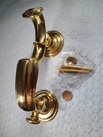 Doctors Brass Door Knocker NOS Cover