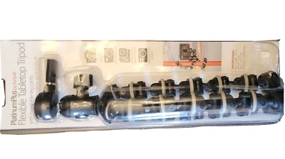 Sunpak - PlatinumPlus Flexible Tripod - Black-Open Box Never Used AWESOME! - Image 1 of 3