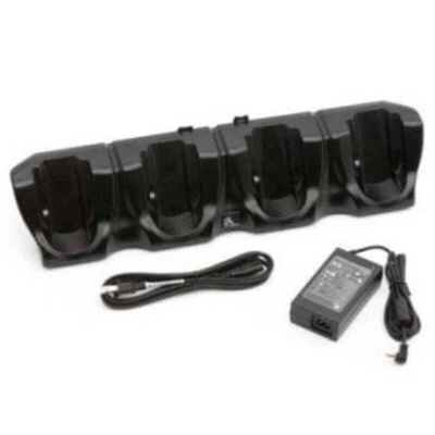 MOTOROLA / SYMBOL Zebra MZ220 4-Bay Power Station Ladestation Drucker Printer AK18342-5