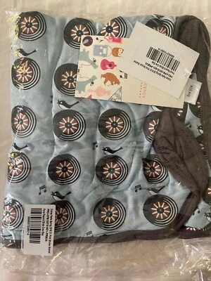 Kickee Pants Stroller Blanket In Pond Record Birds (2016), New - Image 1 of 2