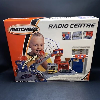 火柴盒老式 2001 年广播中心全新非常罕见的欧洲版罗马尼亚制造 — 第 1/4 张图片