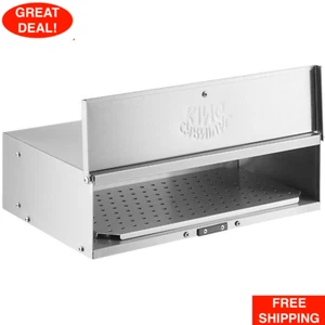 16-24 Bun Hot Dog Bun Warmer Magnetic Flip Front Drawer Stainless Steel 120V 20W - Picture 1 of 24