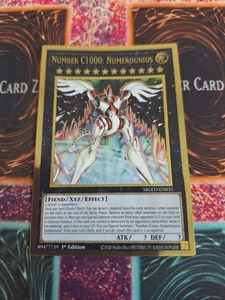Yu-Gi-Oh! Nummer C1000: Numerounius MGED-DE031 Premium Gold Rare 1. Auflage NM - Bild 1 von 4