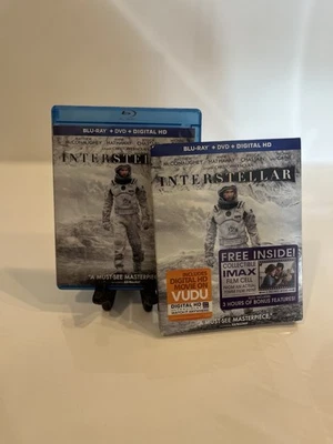 Interstellar Blu-Ray DVD Combo NO Film Cell 2014  Foto 1 de 4