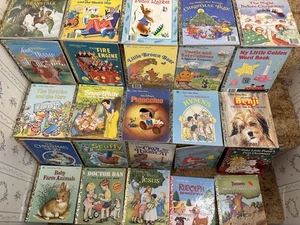 LOT 100 Little Golden Books  Vintage & Modern Children's Hardcovers CLASSIC NEW - Bild 1 von 4