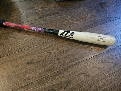 Б/у металлическая молодежная модель летучей мыши Marucci AP5 Pro 28 дюймов 18 унций серая MSBYWGAP5 - Изображение 1 из 4