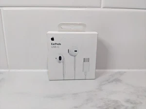 Auriculares Apple Earpods con cable USB-C NUEVOS Auriculares de audio Apple genuinos - Imagen 1 de 2