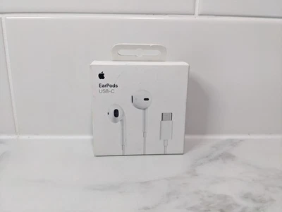 Apple Earpods Wired USB-C Headphones NEW Genuine Apple Audio Earphones - Image 1 of 2