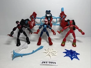 x3 Marvel Spider-Man Bend and Flex Missions Spider-Man Space Mission etc - 757 - Picture 1 of 13