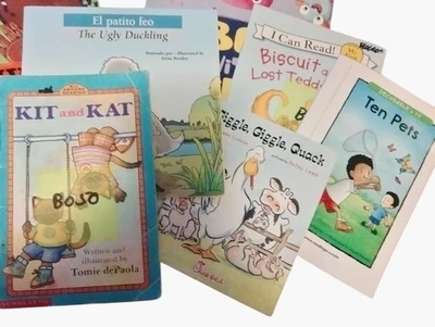 Early Readers Picture Story Books Learn to Read Lot 7 - Image 1 of 4