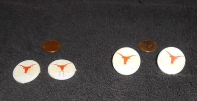 Texas Longhorns ¿Lote de 4 artículos Gumball? Clip para anillo y lápiz + otros 2 pines Foto 1 de 4