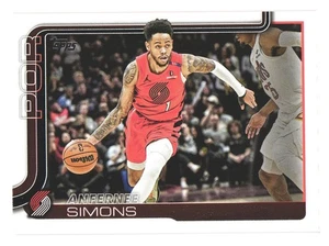 2025-26 Topps NBA Flagship Basketball Portland Trail Blazers Anfernee Simons - Picture 1 of 2