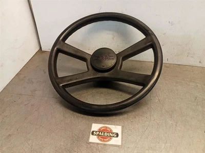 88-94 GMC Pickup Truck SUV Black Leather Steering Wheel w/Horn Button 9493269 - Image 1 of 4