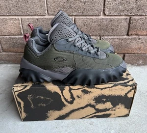 Oakley Factory Team Jacquard Chop Saw Shoes Men US 8 UK 7 Graphite Green - NEW - Picture 1 of 10