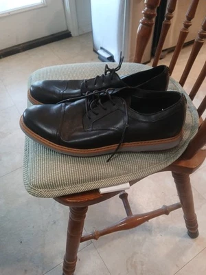 Clarks Dress Shoes Men's Size 12 Black - Image 1 of 4
