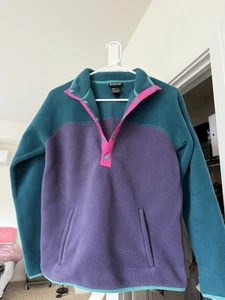 Burton Hearth Fleece Long Sleeve Snap Pullover - Size XS - Picture 1 of 5