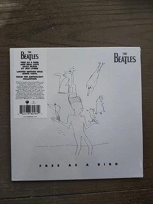 The Beatles Free As A Bird/Real Love 2025 Mixes Ltd. Ed. Milk White Vinyl 45  - Image 1 of 2