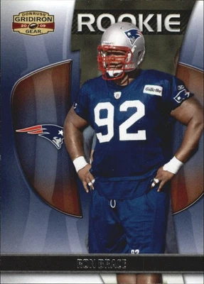 2009 Donruss Gridiron Gear #189 Ron Brace RC /999 - FB - Image 1 of 2
