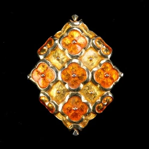 Alice Caviness Brosche goldfarben - sofort tragbar - Bild 1 von 2