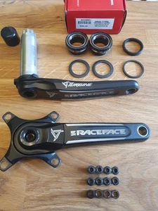 Race Face Turbine Hollowtech X Typ Kurbel 175mm Shimano komp. 104 64 9 10 11 12 - Bild 1 von 7