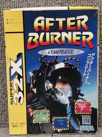 Sega Super 32x Soft Afterburner Complete Used