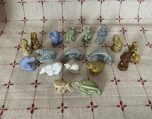Vintage Wade Whimsies England Red Rose Tea Figurine Lot 18 Circus Animals + More - Picture 1 of 10